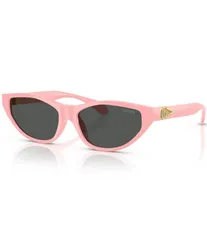 ヴェルサーチ レディース アクセサリー サングラス・アイウェア Versace Womens VE4491U 55mm Cat Eye Sunglasses PinkDark Grey グレーのサムネイル