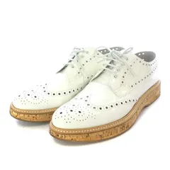 チャーチ church's DE0128 KELLY 2 METAL PATENT オックスフォードシューズ メダリオン レースアップ エナメルレザー 37.5 24.5cm 白 ホワイト /YO11のサムネイル