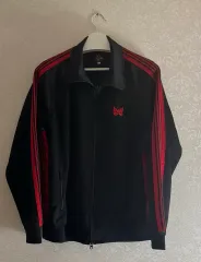 NEEDLES LHP 別注 track Jaket ブラック レッド Lサイズのサムネイル