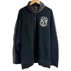 アラミス ARAMIS ハーフジップ 長袖ニット ロゴプリント  ネイビー 紺 LLのサムネイル