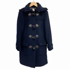 ブルックスブラザーズ BROOKS BROTHERS 2WAY ダッフルコート ウール100% 牛革 紺 ネイビー 2 M相当のサムネイル