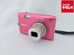 ほぼ新品・返品保証】 ニコン Nikon COOLPIX S3300 ピンク - メルカリ