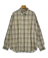 A18874 マツフジ 24AW ヘリンボーンユーティリティチェックシャツ 2