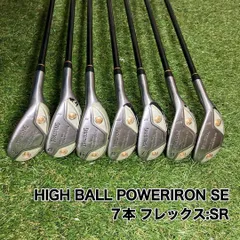 スポルディング　ハイボールパワーアイアン SE アイアンセット7本のサムネイル