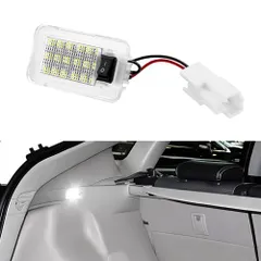トヨタ用 LED ラゲッジランプ RAV4 プリウス 30系 50系 プリウスα 40系 ヴェルファイア アルファード 30 20系 ラゲッジ トランクライト スイッチ付き ホワイト 純正交換 レクサス NX200T RX450h CT200h など対応 asのサムネイル
