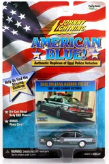 【JLD138】Johnny Lightning　American Blue　1997年型フォード　クラウン・ビクトリア　ニューオーリンズ港湾警察のサムネイル