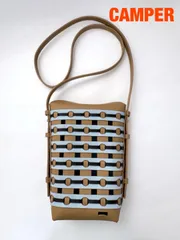 【新品】CAMPER　カンペール　PLAYFUL LEATHER BAG 「MIJAS」定価22,000円　ブラウン　ブラック　ブルー　ショルダー　カバン　バッグ　おしゃれ　送料込み　6468873のサムネイル