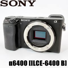 ソニー α6400 ボディ ブラック ILCE-6400 ミラーレス カメラ - メルカリ