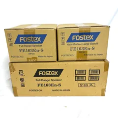 【新品未開封☆限定品】Fostex フルレンジスピーカーユニット FE163En-S ペア　限定500台のサムネイル