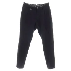 【中古】ソリード SOLIDO ウールナイロンコットン ジャージー イージーカジュアルスラックスパンツ ブラック【サイズ2】【メンズ】のサムネイル
