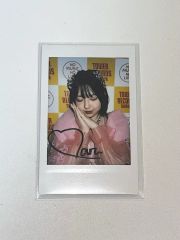 21日までの値下げ価格になります】TWICE モモ 直筆サイン入りチェキ