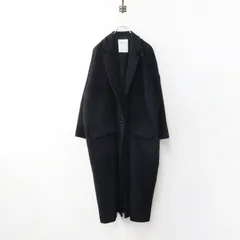 アパルトモン L'Appartement Lisiere VOLUME COAT＼ネイビー ボリュームコート ウール カシミヤ ロング ジャケット【2400015079721】のサムネイル