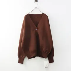 未使用 定価3.5万 2024SS アパルトモン L'Appartement Knit V/N Cardigan F＼ブラウン ニット Vネック カーディガン【2400015079769】のサムネイル