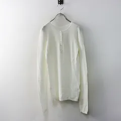 美品 アパルトモン L'Appartement GOOD GRIEF! グッドグリーフ ヘンリーネックニットトップス F＼オフホワイト コットン【2400015079813】のサムネイル