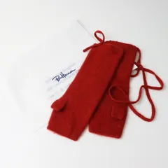 未使用 保管品 定価23100円 THROW for RHM ロンハーマン別注 WEBER Racoon Arm Warmer ラクーンアームウォーマー 赤┃【2400015063393】のサムネイル