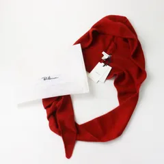 未使用 保管品 定価28600円 THROW for RHM ロンハーマン別注 BECCA Racoon Hoodie Scarf ラクーンフーディスカーフ 赤┃【2400015063355】のサムネイル