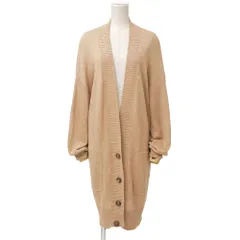 ■美品■Brunello Cucinelli ブルネロクチネリ ニット サイズM スパンコール ロング カーディガン ブランド古着【中古】RA9565のサムネイル