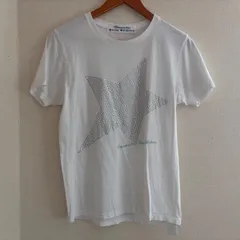 (^w^)b Education from Young Machines 星 スター スタッズ Tシャツ ホワイト エデュケーションフロムヤングマシーン 半袖シャツ ギミック パッチ ラブレス購入 正規品 M相当　古着 Y2K トップス　OM13561ONのサムネイル