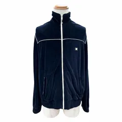 美品△CELINE セリーヌ 2Y168679I コットン トリオンフ ベルベット トラックジャケット ネイビー M イタリア製 正規品 メンズのサムネイル