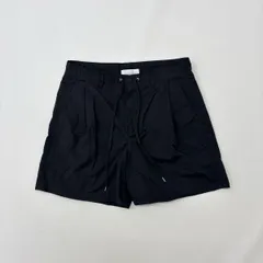 24ss 2024 UNUSED アンユーズド NYLON WIDE SHORTS ナイロン ワイド ショーツ パンツ BLACK ブラック 系 サイズ 3 807-0050のサムネイル