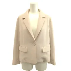 ジルスチュアート JILL STUART テーラードジャケット S ピンク 無地 長袖 シングルブレスト /CR ■GY70のサムネイル
