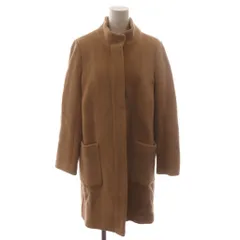 デミルクス ビームス Demi-Luxe BEAMS スタンドカラーコート ウール 38 茶 ブラウン /RR ■MAのサムネイル