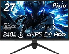 リ*ワ様 PIXIO　モニター27型 180fps 美品 2026年最新】pixio ゲーミングモニター 27インチの人気アイテム - メルカリ