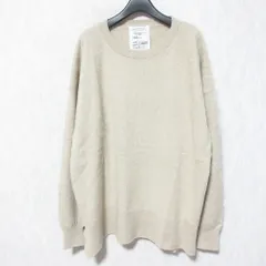 美品 Chaos カオス チャンキー カシミヤ100％ ニット セーター CH206183ER-00 サイズF ベージュ レディース 古着 中古 USEDのサムネイル