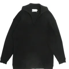 新品同様 Graphpaper グラフペーパー 25SS Linen Solotex Skipper Knit リネン ソロテックス スキッパー ニット セーター 長袖 2 黒 メンズ 古着 中古 USEDのサムネイル