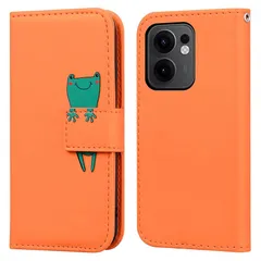 【新品】 TEDTIKJT OPPO Reno13 A 5G ケース 手帳型 かわいい漫画のキャラクター レザー 財布型 カード収納 手帳型携帯カバー Reno13 A カバー スマホケース 衝撃吸収 全面保護 Reno13 A マグネット開閉式 携帯カバー のサムネイル