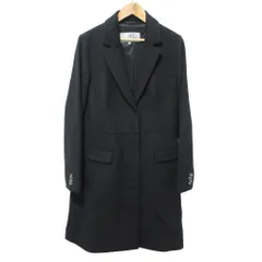 未使用 Viaggio Blu ビアッジョブルー カシミヤブレンド ウール チェスターコート サイズ2 ブラック レディース 古着 中古 USEDのサムネイル