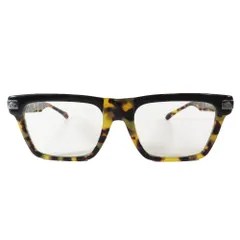 未使用 VERSACE ヴェルサーチ 3354 5456 メデューサ ロゴ サングラス べっ甲柄 スクエア アイウェア メガネ 53□18 145 マルチカラー メンズ 古着 中古 USEDのサムネイル