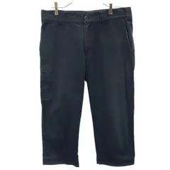 SILAS サイラス クロップドパンツ w32 紺 メンズ 古着のサムネイル