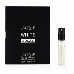 ラリック ホワイト イン ブラック (チューブサンプル) EDP・SP 1.8ml 香水 フレグランス WHITE IN BLACK LALIQUE 新品 未使用のサムネイル