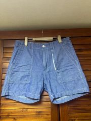 マディソンブルー タグ付未使用 人気ファティーグショーツ 夏 ネイビー