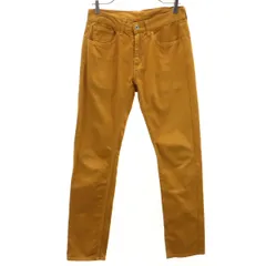BEAMS ビームス 日本製 ガーメントダイ ストレッチ 5ポケット パンツ S ブラウン メンズ 古着のサムネイル