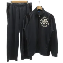 リーボック Reebok ジャージ セットアップ トラックジャケット パンツ M グレー トレーニング サッカー /JI ■ECF007のサムネイル