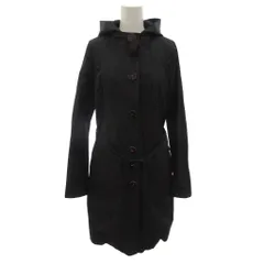 ソニアリキエル SONIA RYKIEL スプリングコート ハーフ フード 38 黒 ブラック /JI ■ECF007のサムネイル