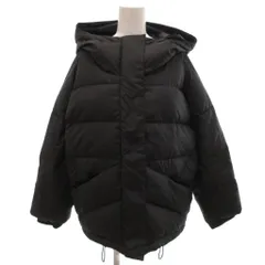ボナジョルナータ BUONA GIORNATA 美品 ダウンジャケット パーカー 7 ジップアップ ポケット付き 黒 ブラック /KB ■ECF007のサムネイル