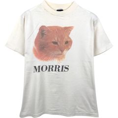 80's MORRIS THE CAT ネコ tシャツ Hanes XL - メルカリ