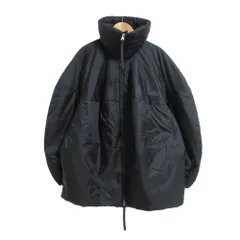 良品 25AW ENFOLD エンフォルド ハイネック オーバーサイズ 中綿ジャケット 300IA430-2831 サイズ38 ブラック レディース 古着 中古 USEDのサムネイル