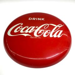 当時物！ コカ・コーラ 鉄製 看板 54cm ヴィンテージ 当時物！ コカ・コーラ 鉄製 看板 54cm ヴィンテージ - メルカリ