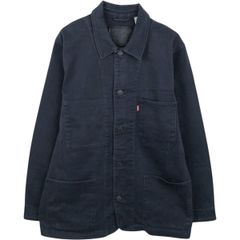 ✨美品✨Levi's ブラック カバーオール Levi's リーバイス カバーオール ブラックデニム M - メルカリ