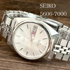 【稼働/純正ブレス】SEIKO/セイコー LM/ロードマチック 腕時計 自動巻き/AT デイデイト 23石 Cal.5606 1970年8月製造 japan vintageのサムネイル