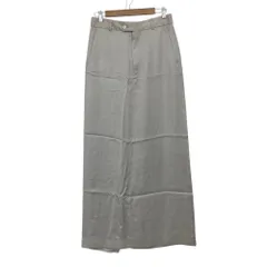 24SS MM6 Maison Margiela エムエムシックス メゾンマルジェラ ラップ ロングスカート 42 グレー レディース 古着 中古 USEDのサムネイル