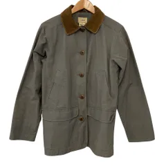 良品 L.L.Bean エルエルビーン ハンティングジャケット フィールドジャケット 小さいサイズ XS グレー  レディース 古着 中古 USEDのサムネイル