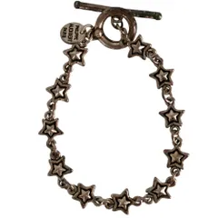 良品 PHILIPPE AUDIBER フィリップオーディベール スター ブレスレット アクセサリー シルバーカラー レディース 古着 中古 USEDのサムネイル