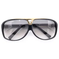 LOUIS VUITTON (ルイヴィトン) Acetate Frame Evidence Millionaire Sunglasses アセテートフレーム エビデンス ミリオネア サングラス アイウェア ブラック Z0105Eのサムネイル