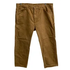 Dickies ダック ペインターパンツ W44 ブラウン ディッキーズ ジップアップ ビッグサイズ ダック地 ワークパンツ ワーク ボトムス 2607-538のサムネイル