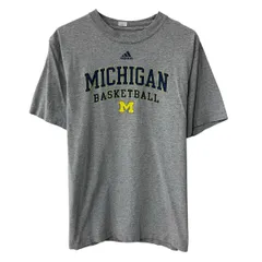 adidas 半袖 プリントTシャツ M グレー アディダス プルオーバー ビックプリント バスケットボール カットソー 夏物 a807-6476のサムネイル